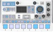 MIDI Keyboard Controller, Portable RGB Beat Pads with 16-Step Sequencer, XY Filter, Mixer, Loop Control and Adjustable Edit Patch Volume, Simulation Technology, for DJ Composer