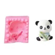 Panda Shape Baking Moulds Cake Dessert Making Molds Silicone Texture for Baking
