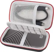 Hard Carrying Case for WD My Passport SSD External Portable Drive 500GB 1TB 2TB