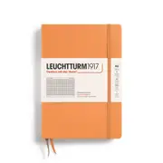 Notebook Hardcover, Squared, 251 Pages (Apricot) - A5