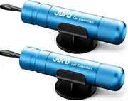 2 packs Car Escape Tool with Seat Belt Cutter Quick Emergency Window Breaker Escape Safety Hammer (Blue+Blue)