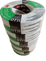 QTY5. 3M DT11 11 Mil Heavy Duty Duct Tape 1,88” x 60Yd Qty 5