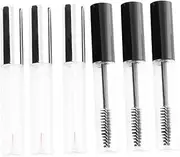 DRESSOOS 3pcs Glass Container Mascara Tube Container Empty Mascara Tubes Mascara Clear Tube Mascara Clear Lash Mascara Diy Mascara Container Mascara Tube with Wand Mini With Stick Eyelash