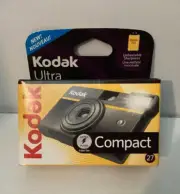 Kodak ULTRA Compact Single Use Film Camera New In Box Expired 09