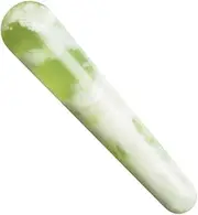 Jade Acupoint Massager Stick Portable Manual Massage Tool for Body and Foot Relief Smooth Jade Massage Roller for Circulation and Relief Lightweight and Compact Design
