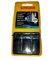 2 Singer Overlock Double Grooved Needles Style 2053-42