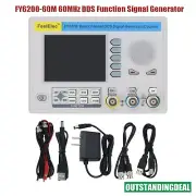 FY6200-60M 60MHz Dual Channel DDS Function Signal Generator Frequency Counter