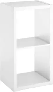 2 Cube Storage Shelf Organizer Bookshelf with Open Back, Vertical or Horizontal,
