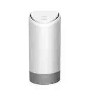Round Car Trash Can Garbage Dust Case Rubbish Bin Auto Organizer Storage Box C