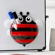 Cute Bee Fridge Magnet Magnetic Storage Box Office Whiteboard Pen Holder Organizer Save Space Kitchen Container