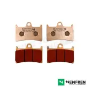 Newfren TS1 Full Front Sintered Brake Pad Set to fit Yamaha YZ-F 600 R6 1999-02