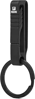 [TISUR] Belt Loop Keychain Clip, Titanium Key Holder with detachable key ring for duty belt, Gifts for Men Women, BK1 Promotion