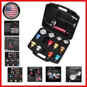 14PCS Radiator Pressure Tester Kit - Durable Tools for Efficient Leak Detection
