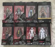Star Wars Black Series 6 Inch Heroes And Villains Action Figures Read Descrip.