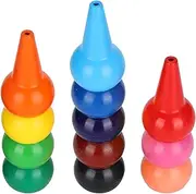 Finger Paint Crayons Paraffin 12 Colors, Palm Grip Sticks for Children, Drawing Tool, Graffiti, Coloring, Suitable for Children over 3 Years Old