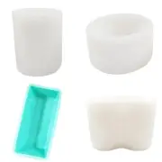 Safe Shells Eggs Shape Silicone Mold Cookie Cutters 3D Bakeware Decoration
