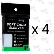4 x 100 Penny Sleeves PalmsOffGaming (400 Sleeves) - UltraPro Like Quality