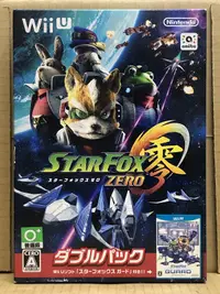 在飛比找露天拍賣優惠-Wii U 星戰火狐 零+ 警備員 StarFox Zero