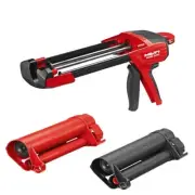 Hilti HDM 500 Manual Anchor Adhesive Dispenser HDM500 + Black/Red Cartridge