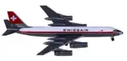 1:500 Herpa SWISSAIR Convair 990 Passenger Aircraft Diecast Airplane Plane Model