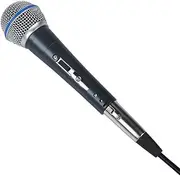 XUMIUZIY Professional Wired Microphone, Dynamic 140dB SPL 6.5mm Jack KTV Microphone 2.5mv/pa High Sensitivity Clear Wired