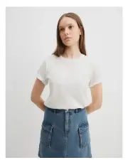 [Country Road] Teen Verified Australian Cotton Heritage T-shirt in Marshmallow