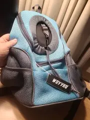 WOYYHO Pet Dog Carrier Backpack Puppy Dog Travel Carrier Front Pack Breathable M