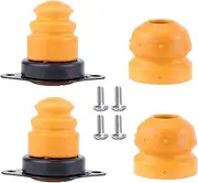 MagiDeal Jounce Bump Kit Accessory M5570A Yellow Rubber Front and Rear Bump Stop for Mustang Simple Installation High Performance