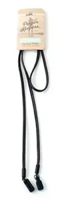 Peeper Keeper Flat Leather Eyeglass/Sunglass 27" Inch Retainer Cord Lanyard TAN