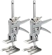 Labor Saving Arm Jack 2 Packs Furniture Lifter Jack, Door Window Bed Washer Heavy Furniture Jack, Precise Control Slow Descent, Load Bearing 200KG and 14CM