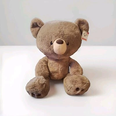 Gund Teddy Bear Kai Taupe 23” Super Soft Plush Adorably Oversized