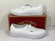 Vans Women’s Size 6 EU 36 True White Canvas Authentic Athletic Shoes AJ-925