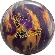 Ebonite PRE-DRILLED Fireball Bowling Ball - Purple/Gold 16lbs