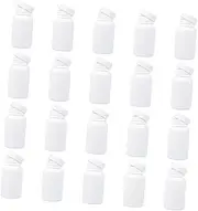 NOLITOY 20pcs Portable Pill Case Bottling Container Odorless and Space Saving Design for Travel for Organizing Medications and Items