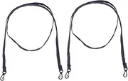 [WOONEKY] 2pcs Anti-Lost Children's Gloves Snap Hook Baby Nylon Adjustable