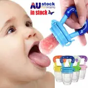 Baby Feeder Silicone Safe Teether Soother Nibbler Pacifier Kids Food Fresh Fruit
