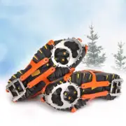 Large Spikes Crampons Outdoor Winter Walk Ice Fishing Snow Shoe Spikes (Size: L