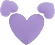 3pcs Box Charging Cable Accessories Cable Protector Heart Patch Unique Cable Line Case Decal Data Lines Protective Case Decal Cartoon Data Cable Sleeve Charm Lavender Plastic