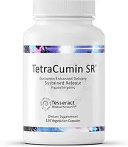 Tesseract Medical Research Tetracumin SR, Curcumin 700mg, Musculoskeletal Supplement, 120 Capsules