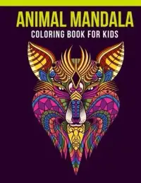 在飛比找博客來優惠-Animal Mandala Coloring Book F