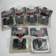GENUINE Brother P-touch TZ Tape TZ-221 TZ-335 New Black And White Tape Lot x7