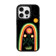 iPhone 16 Pro Mirror Case MagSafe Compatible Midnight Rainbow
