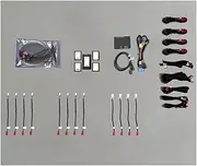 Light Guide Strip Version 19 Lights Ambient Light Compatible with Cadillac XTS 2013-2018 Steering Wheel Control Screen Control(2013-2018 A)