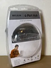 Belkin USB 4-Port Hub F5U021v for Scanners, Modems, Desktops, Printers NEW