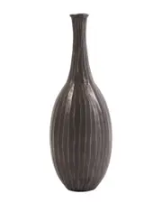 Howard Elliot Graphite Chiseled Metal Bottle