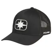 Polaris Ellipse Patch Trucker Hat, Black/White | 2833500