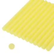 12 Pcs Yellow Cylinder Sealing Wax Stick Glue Gun Wax Seal Rod