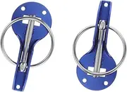 MUELODSIC 1 Set Quick Release Hood Pin Lock Kit Durable Aesthetic Bonnet Latch for Racing Compatible with Various Car Models Easy Installation Reliable Performance