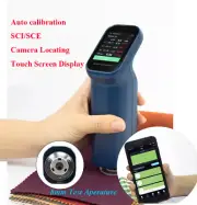 Spectral Colorimeter Color Meter Bluetooth Build in Camera 8MM Auto calibration