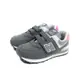 New Balance 574系列 運動鞋 魔鬼氈 灰色 童鞋 PV574MG1-W no071